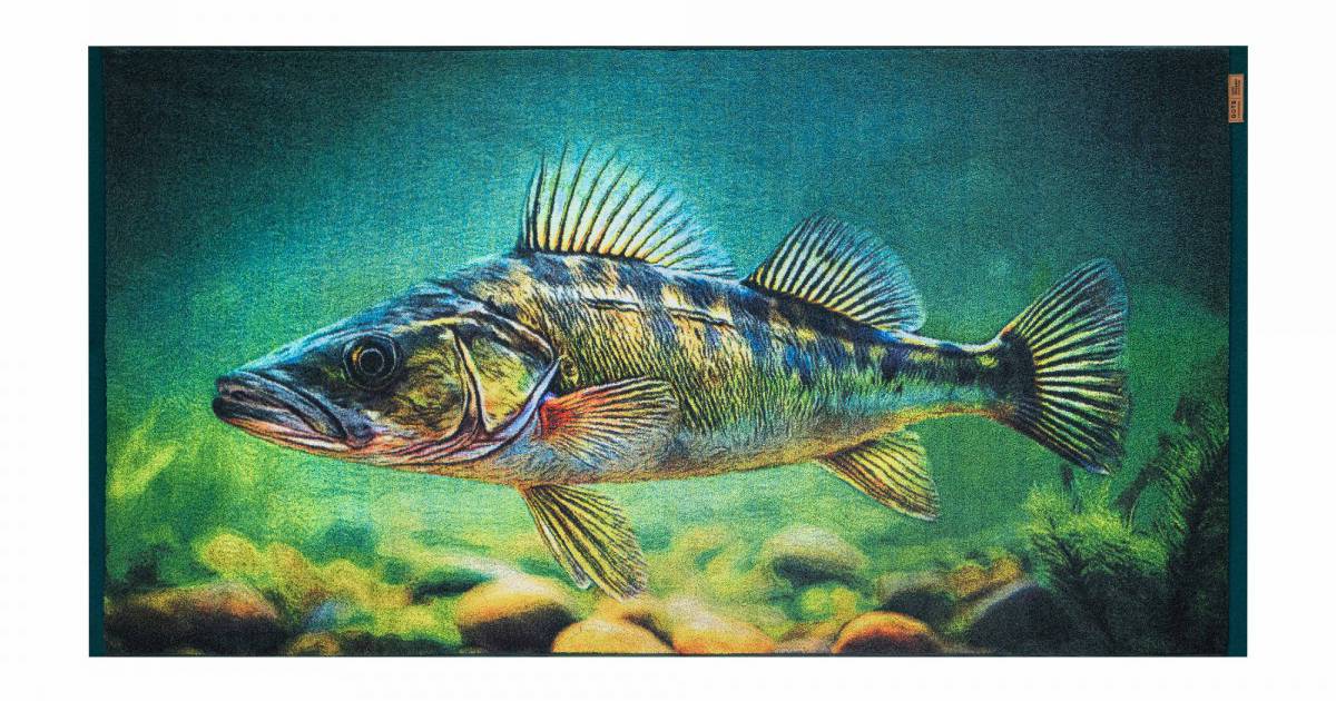 Zwoltex ručník Sandacz 70x140 exkluzivní Dárek Pro Rybáře