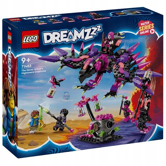 Lego DREAMZzz Stvoření z nočních můr Nikdyvědomí 71483