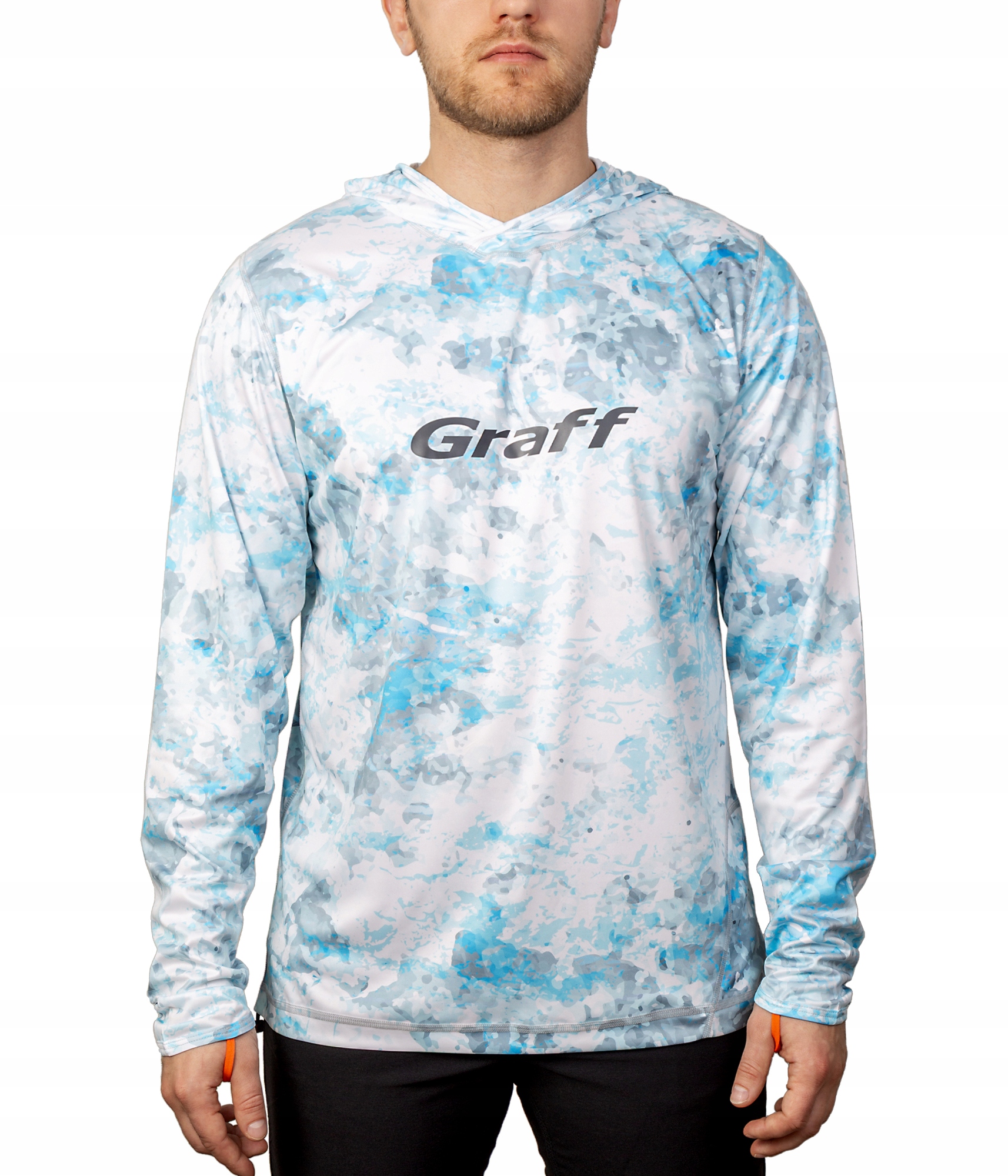 Bluza UPF50 Graff z kapturem 964-CL-3/2 rozmiar XL