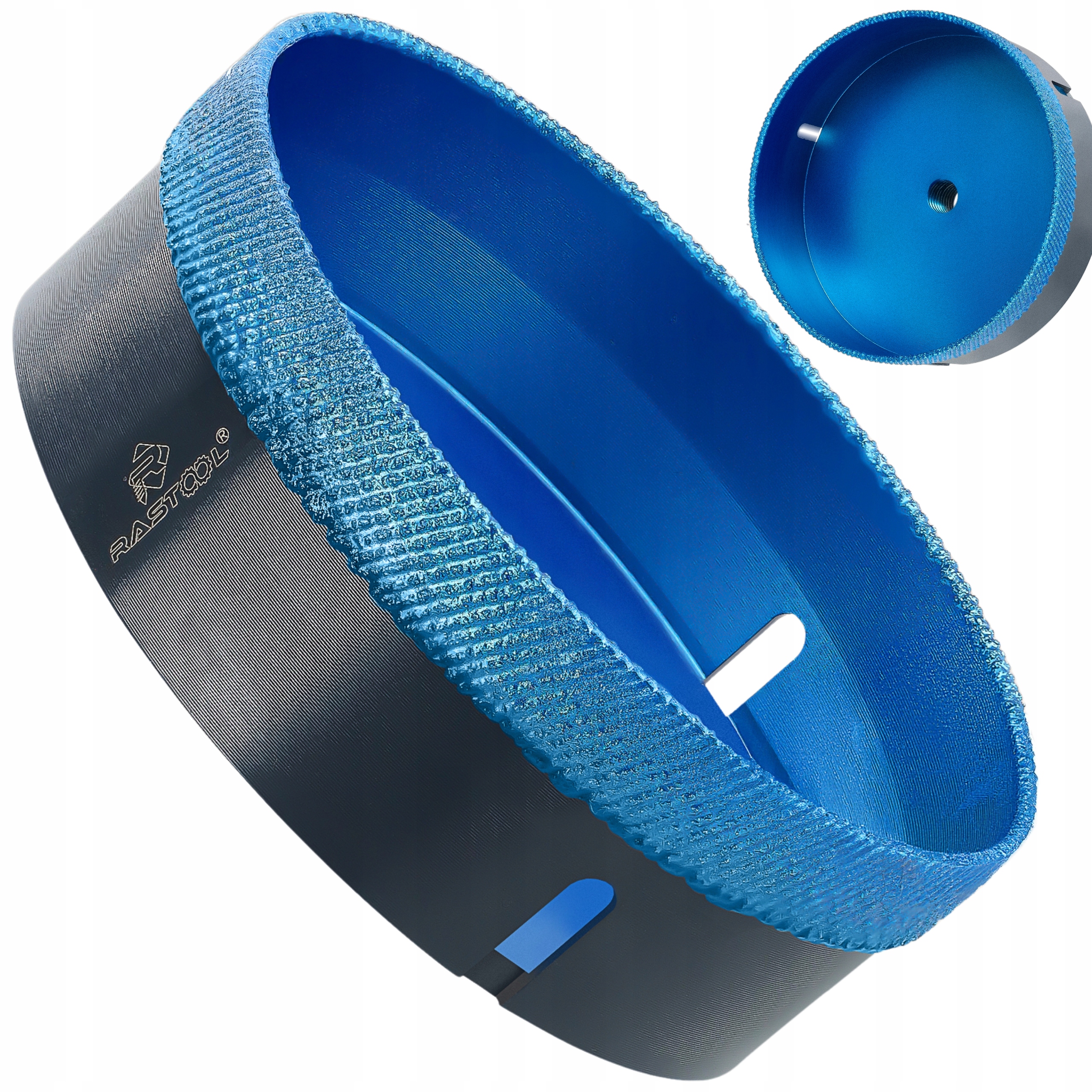 Wiertło Diamentowe Koronka Twardy Gres M14 Otwornica 125MM Professional Rs