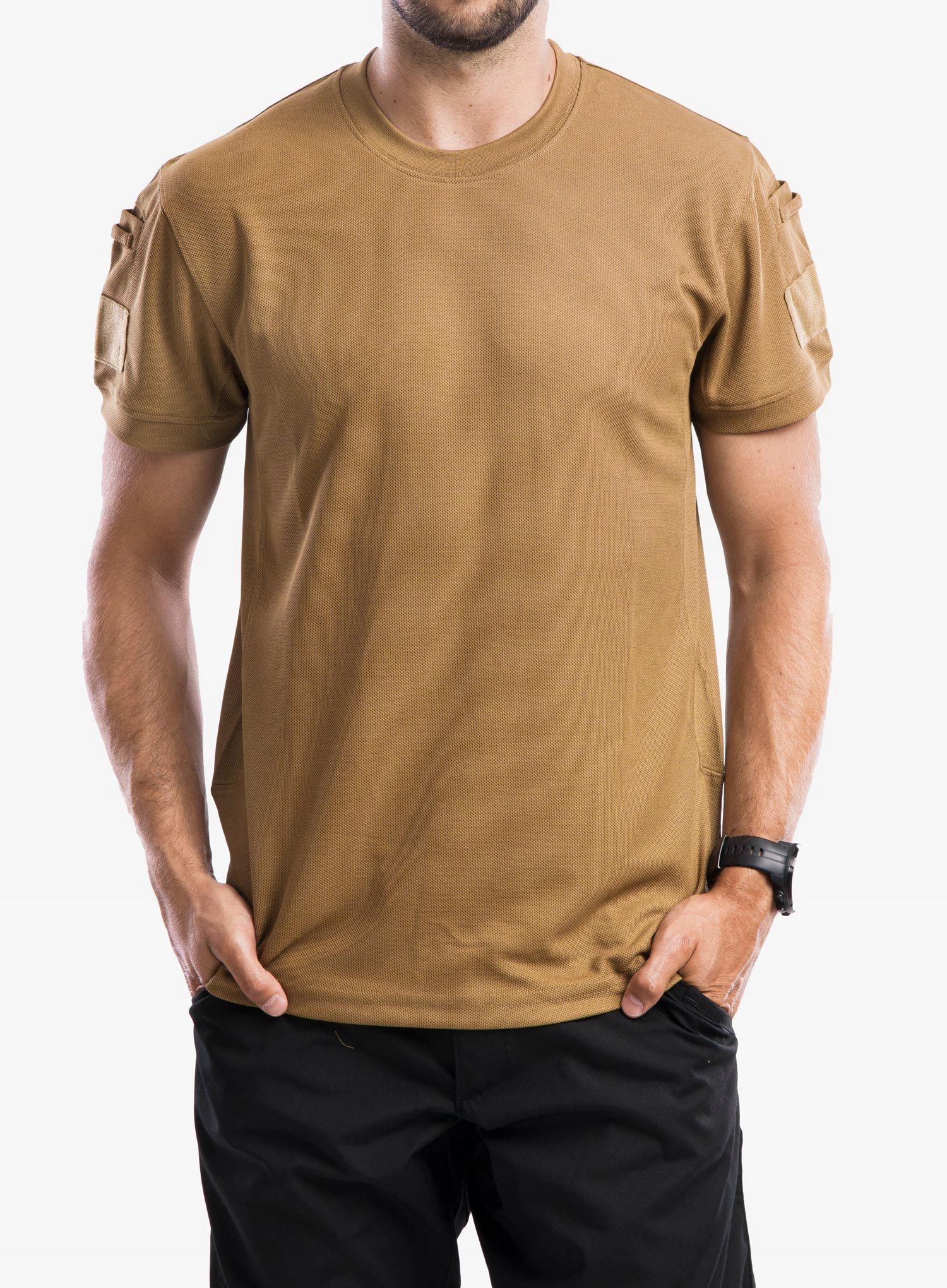 Rychleschnoucí tričko Helikon-Tex Tactical T-Shirt TopCool coyote S