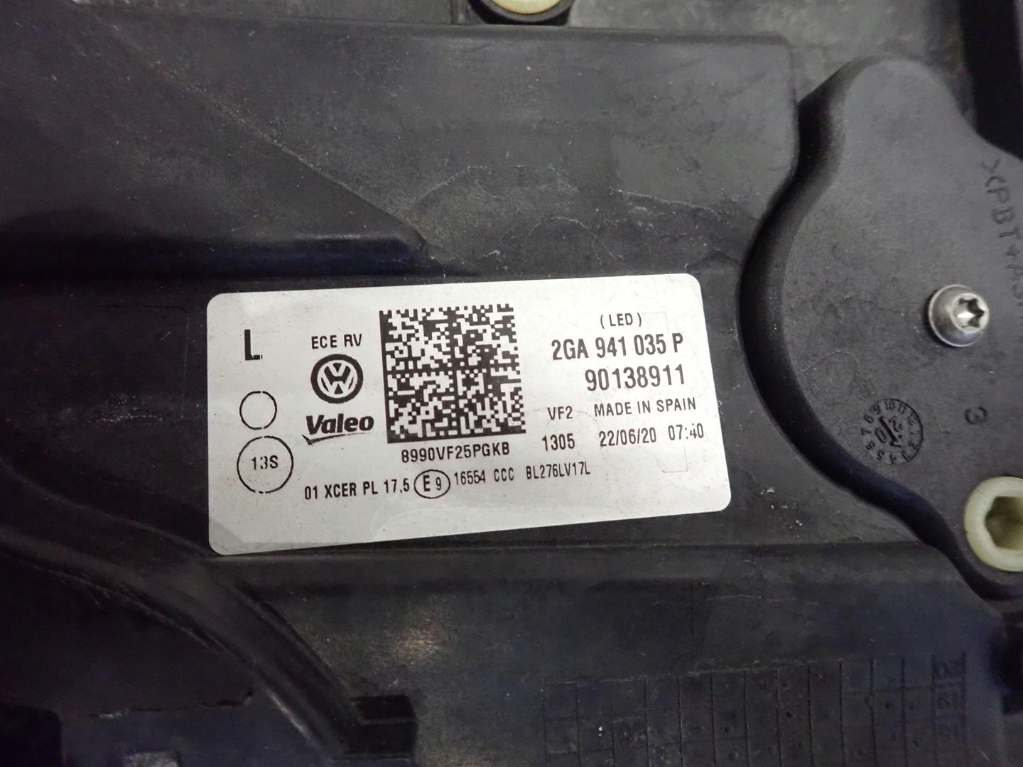 light front front left VW T-ROC FULL LED 2017- 2GA941035P