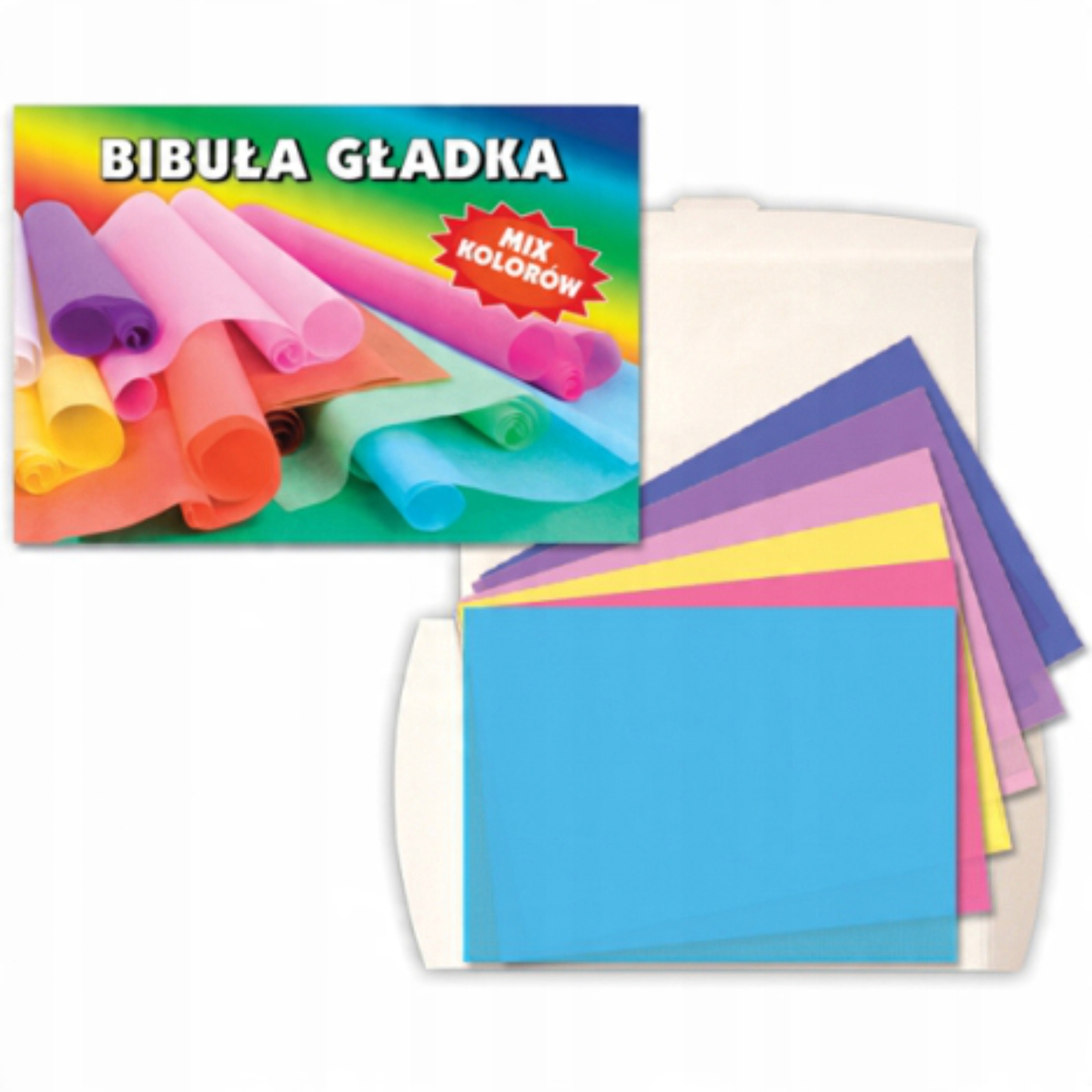 

Bibuła gładka C4 teczka Starpak