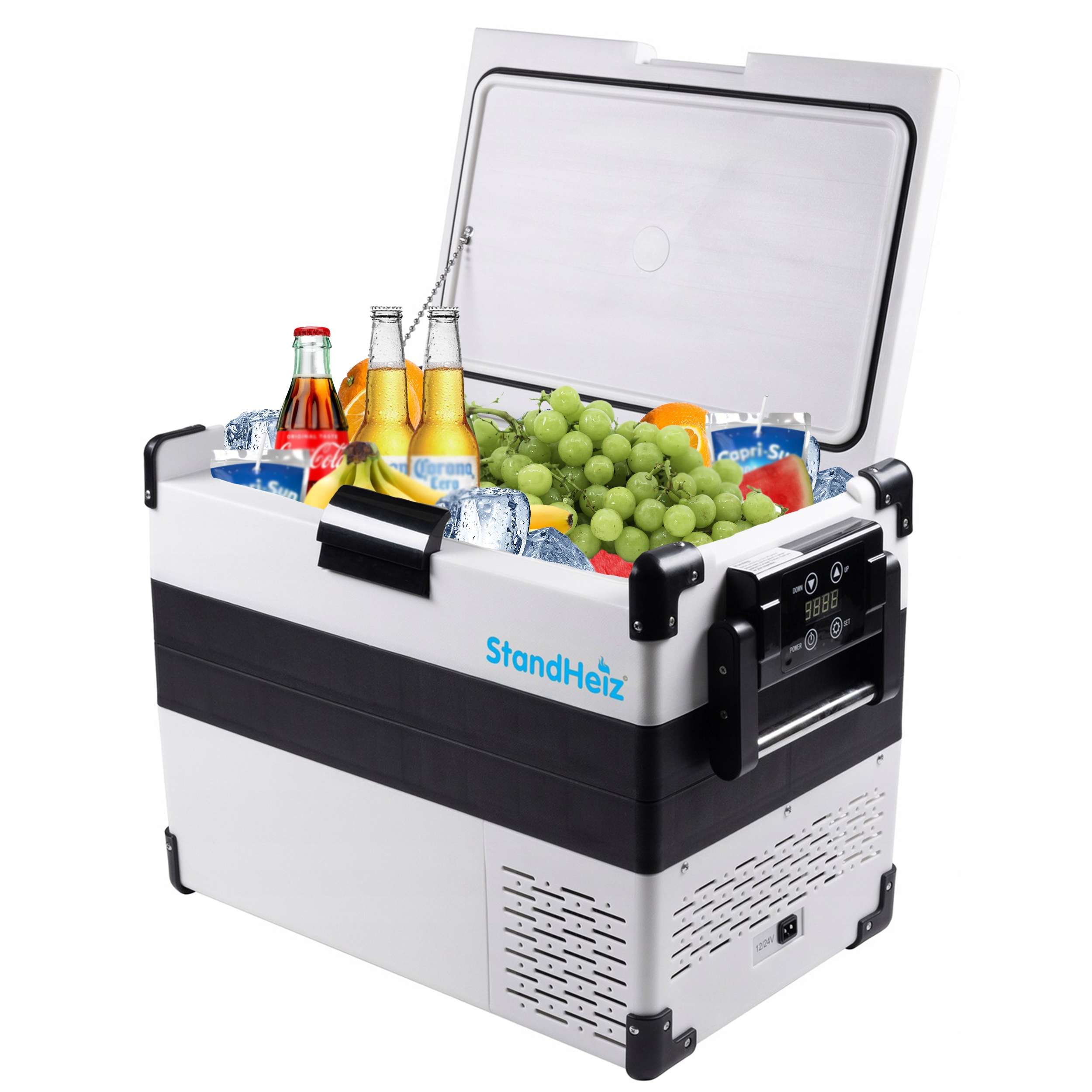 Přenosná Turistická Chladnička 42 L Kompresorová 12 V 24 V 230 V Standheiz