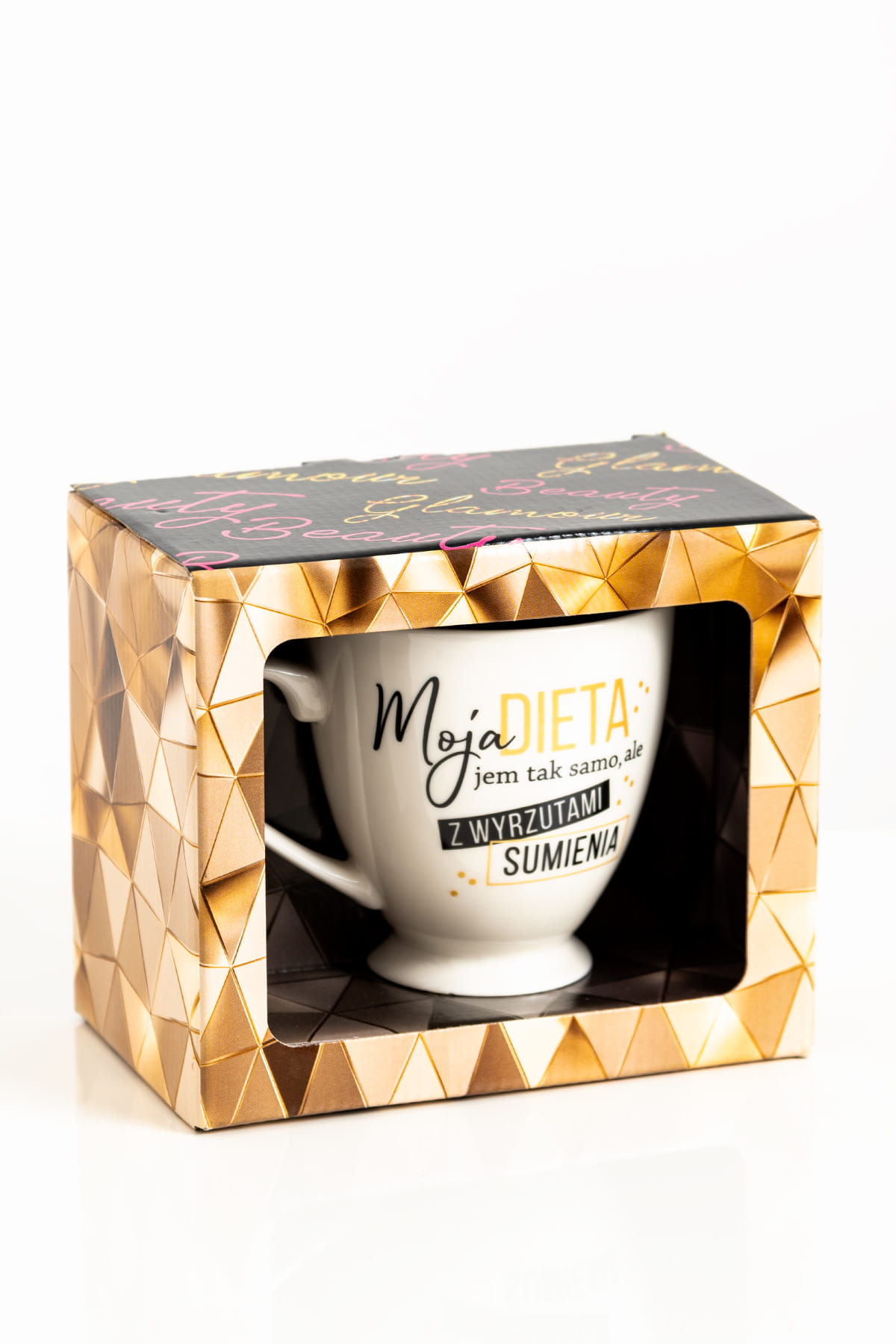 SMIESZNY KUBEK FILIZANKA Z TEKSTEM ceramika 300 ml Kod producenta 5908276495214