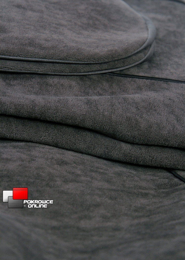 Pokrowce 6 miejsc do Renault Master IV od 2010 Kolor grafitowy