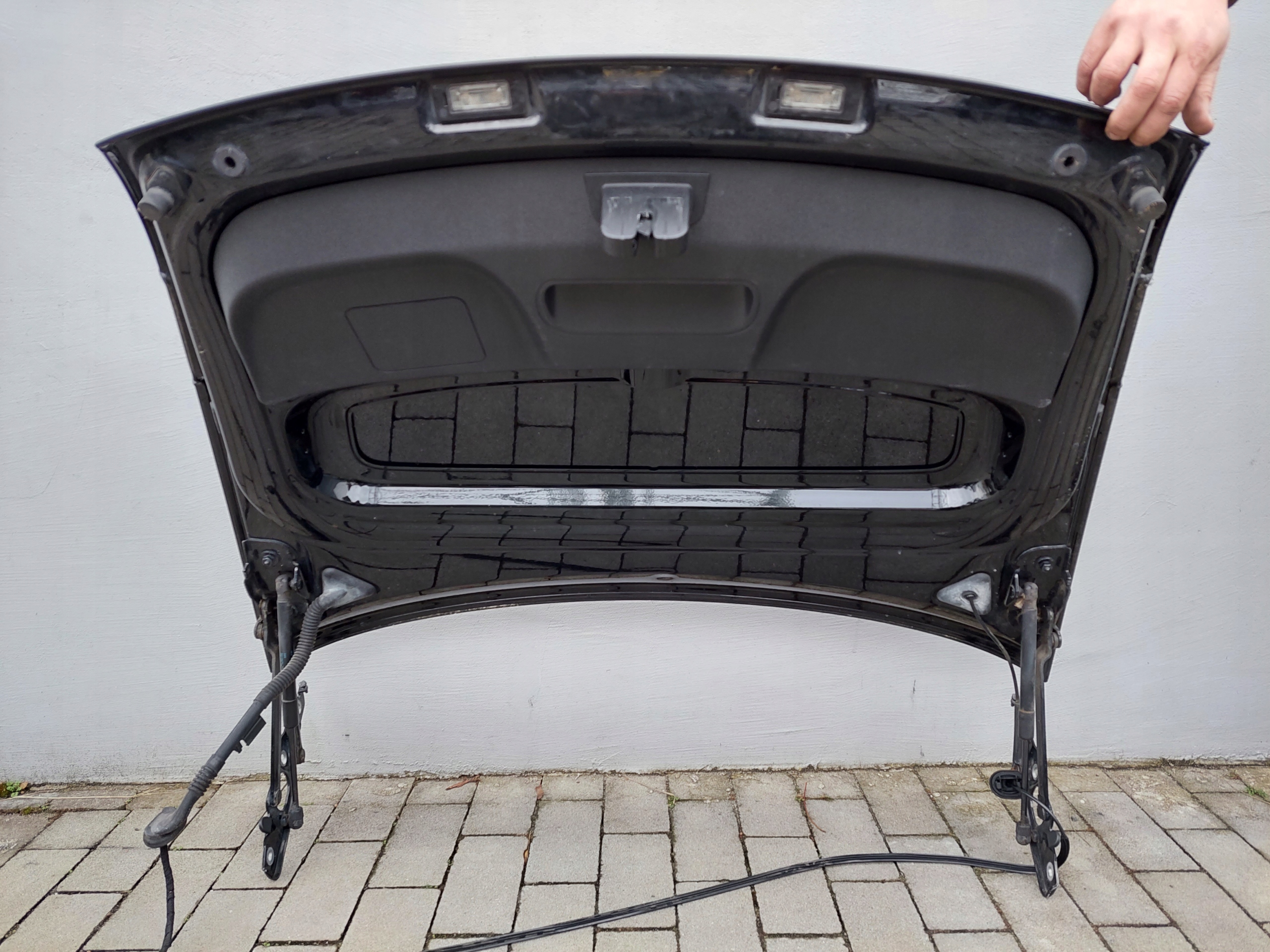 trunk door + spoiler rear part CABRIO AUDI TT 8J LZ9Y
