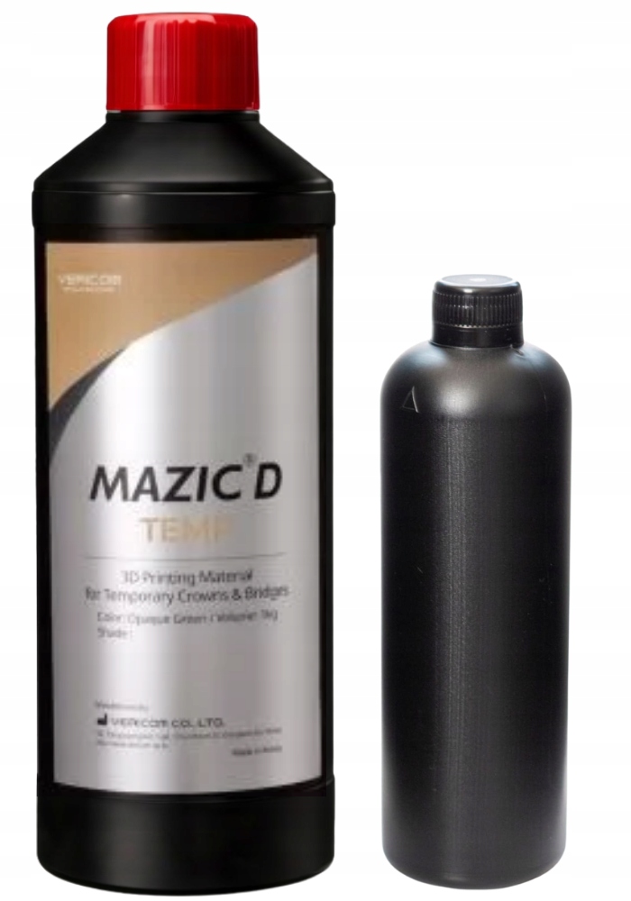 Uv pryskyřice Vericom Mazic D Temp A2 0.5 kg Dočasné Modely