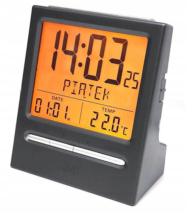 

Budzik RB9299.2 Dwa Alarmy Dni Tygodnia Po Polsku