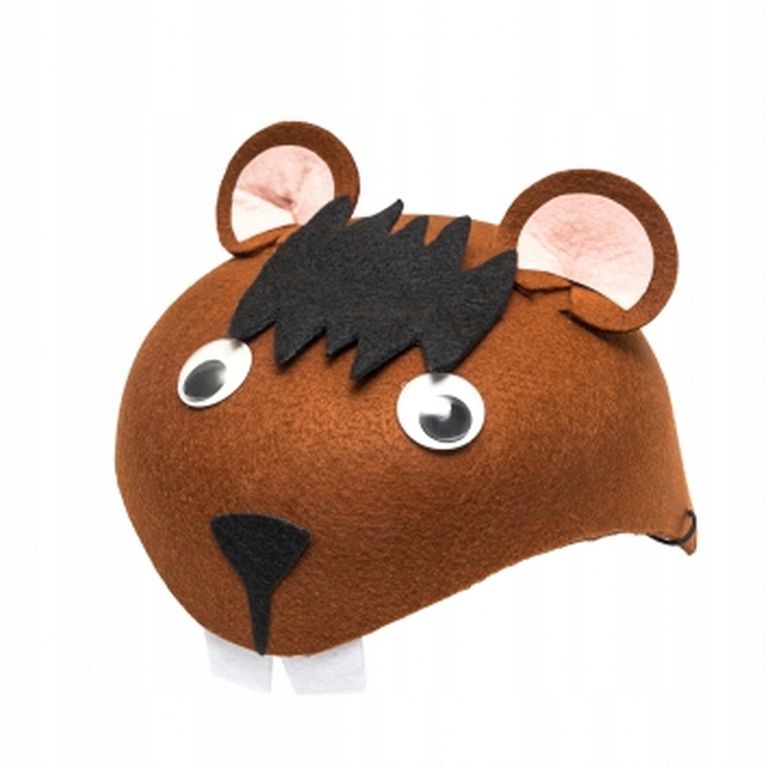 CZAPKA STRÓJ PRZEBRANIE BÓBR LAS ZWIERZĘTA ZOO