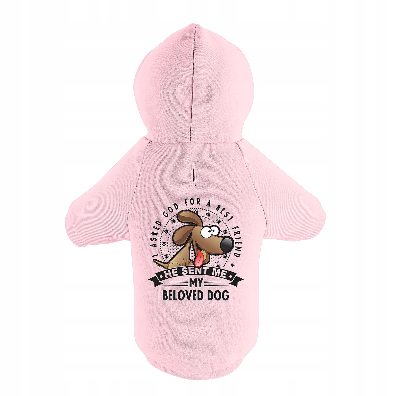 Levně Psí mikina Beloved Dog Pink M
