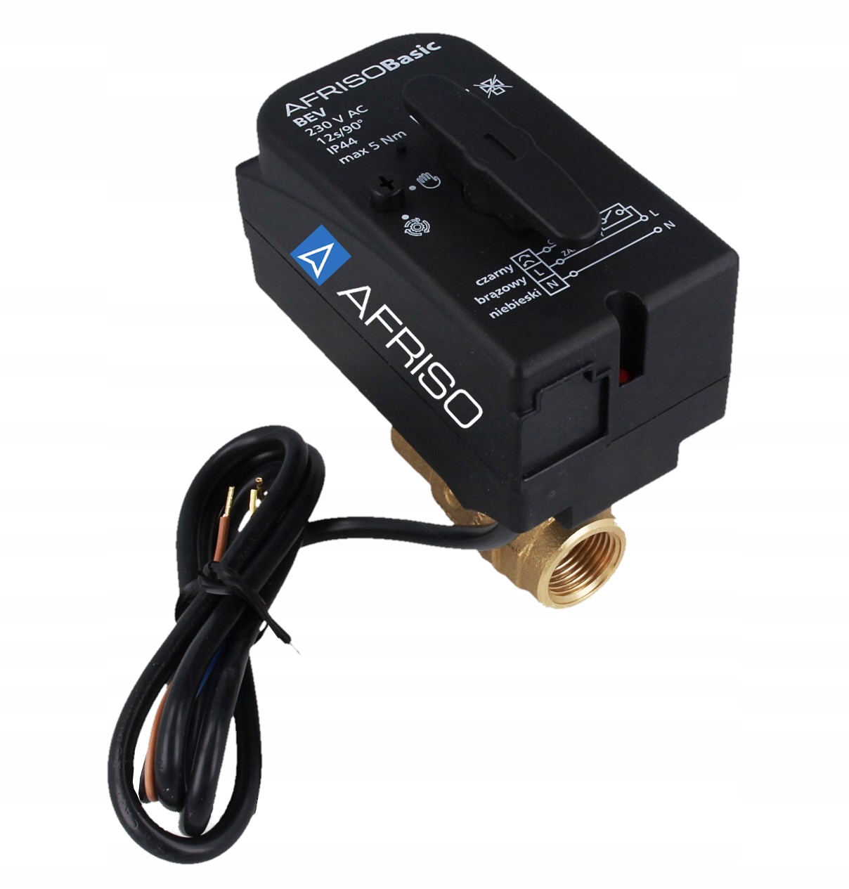 Guľový Ventil 2-CESTNÝ Bev 1/2 Nc Pohon Afriso