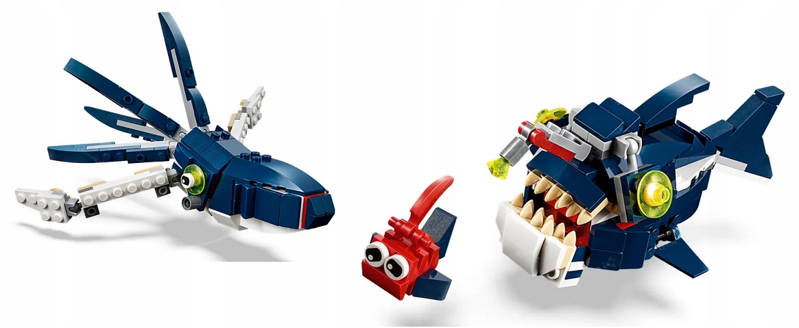 LEGO 31088 CREATOR 3 W 1 MORSKIE STWORZENIA Numer produktu 31088