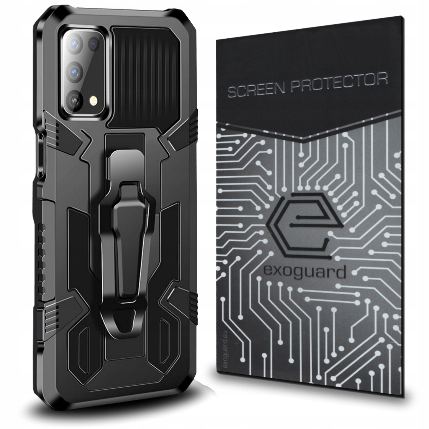 

Obudowa Case Etui Pancerne+szkło do Realme 7 5G