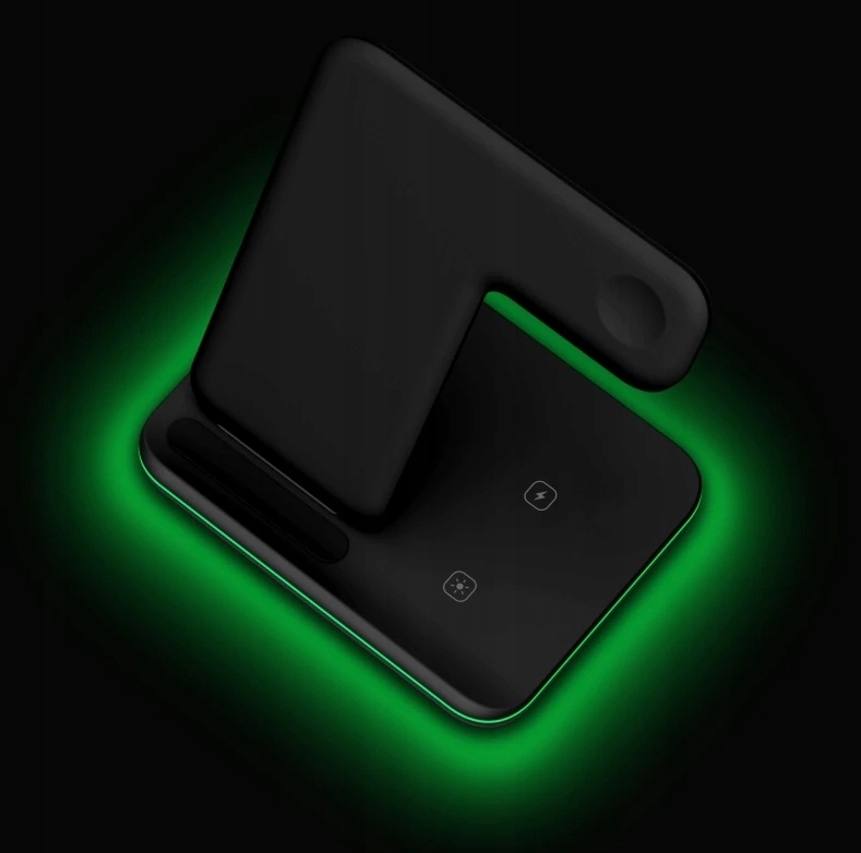 STACJA DOKUJĄCA ŁADOWARKA INDUKCYJNA BEZPRZEWODOWA Złącza Apple Lightning microUSB typ B USB 3.1 typ C