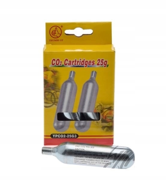 

Zestaw noboje CO2 3x25G do opon