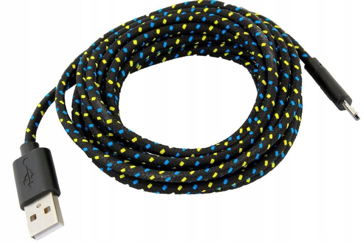 KABEL DO ŁADOWANIA PADA PS4 MICRO USB - USB 3 m