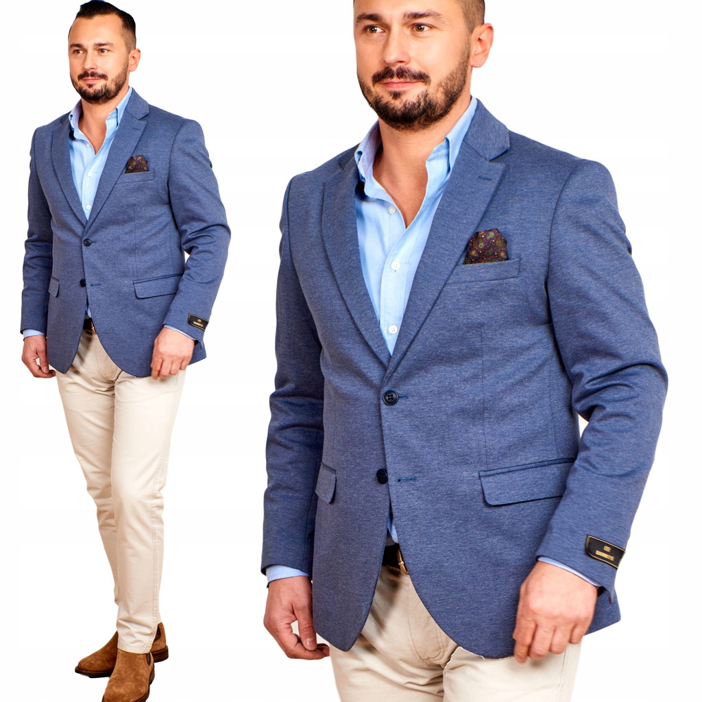 Sako elegantní ležérní sako se zapínáním Jeans 410 Turecká 54