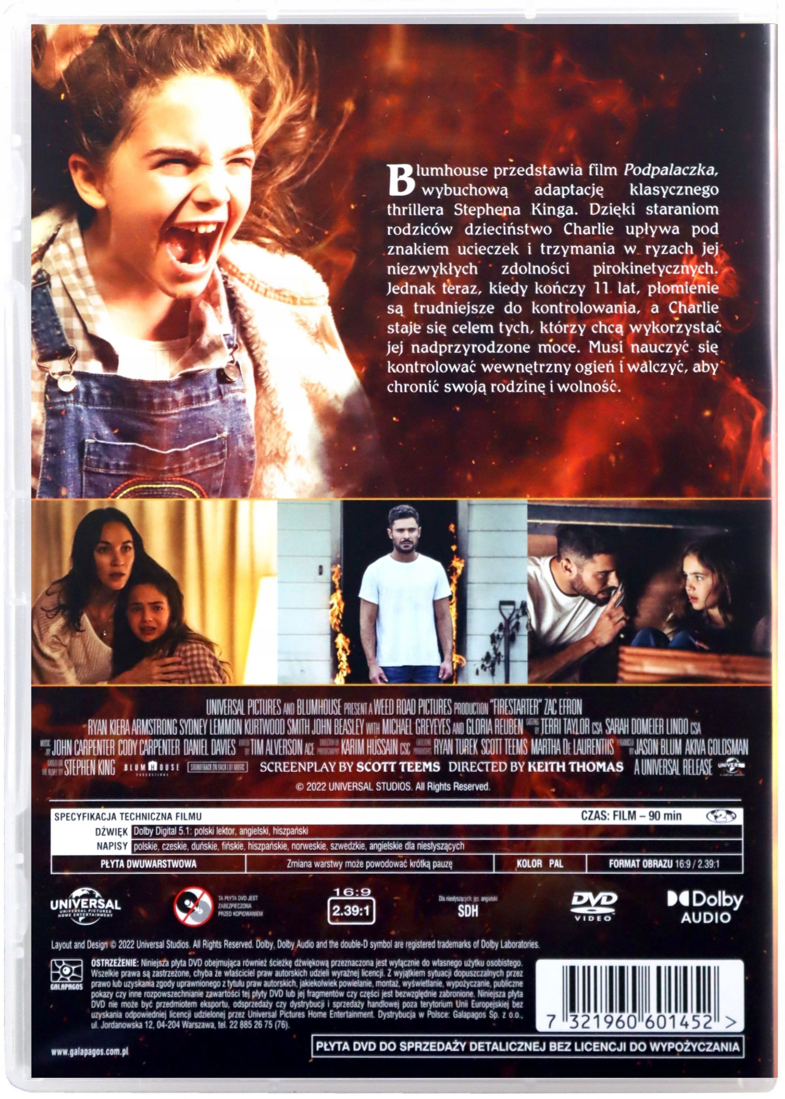 PODPALACZKA (DVD) Stan opakowania oryginalne