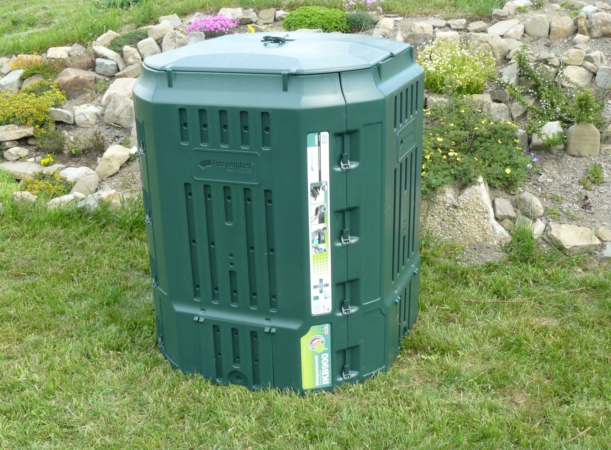 PROSPERPLAST TERMO KOMPOSTOWNIK 900 L ZIELONY Pojemność 900 l