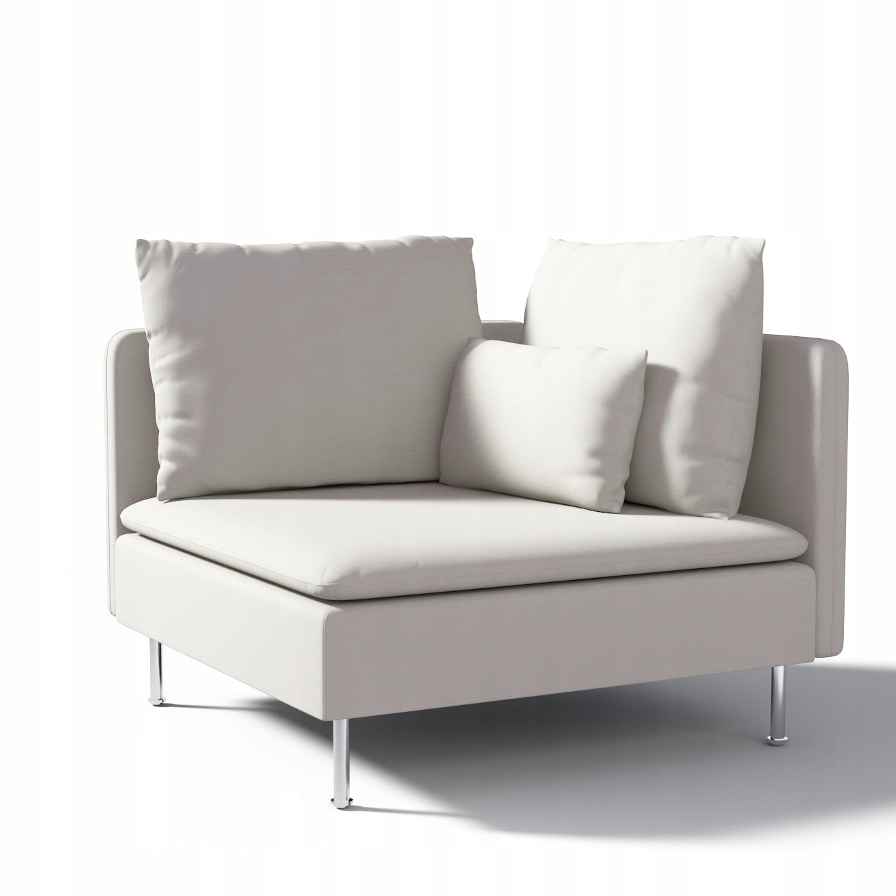 Dekoria Poťah na rohovú časť Söderhamn Ikea sivý