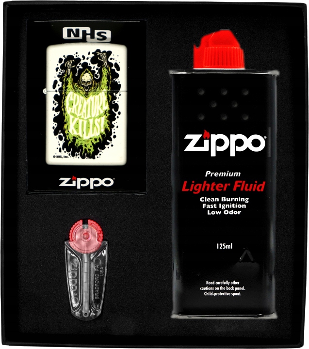 Sada Zippo Zapalovač Santa Cruz Design 3 dárkový No1