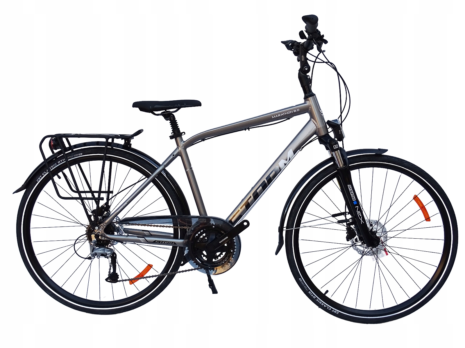 Rower Storm Marathon 8.0 Męski Rama 19' Trekingowy Hamulce Tarczowe