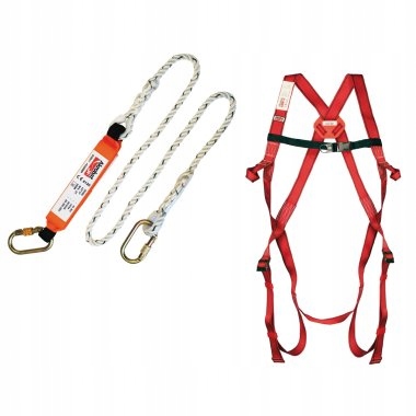 Sprzęt Asekuracyjny Szelki Bezpieczeństwa Akrobat Zestaw Bezpieczeństwa