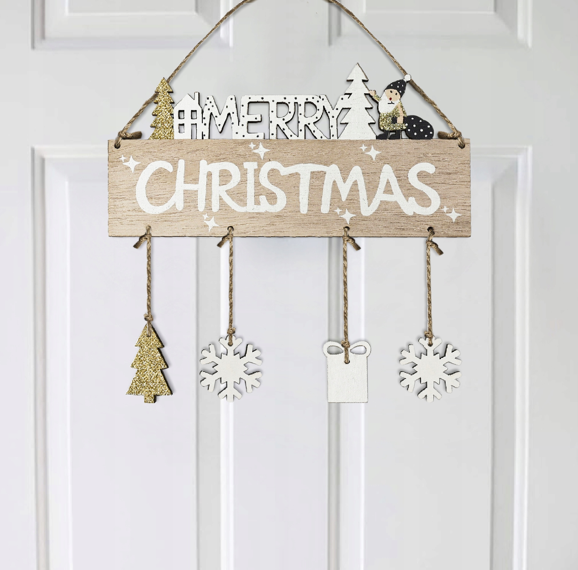 DEKORACJA ŚWIĄTECZNA NA DRZWI ŚWIĘTA TABLICZKA Marka Tutumi