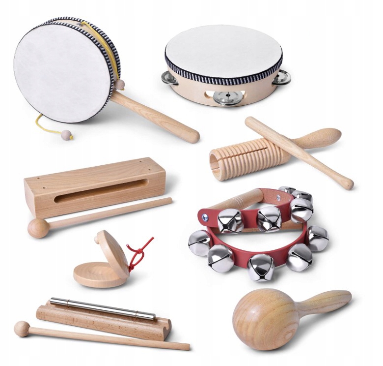 DREWNIANE INSTRUMENTY TORBA CYMBAŁKI ZESTAW XXL EAN (GTIN) 5903772586077