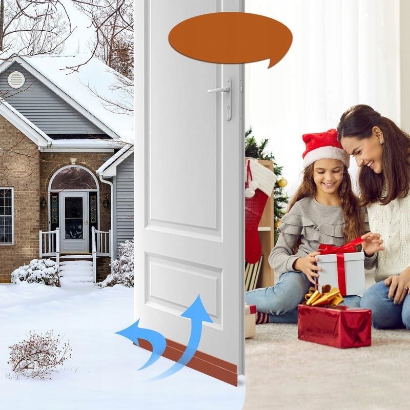 USZCZELKA USZCZELKI SAMOPRZYLEPNA NA PRZECIĄG DO DRZWI ANTYPRZECIĄG ZIMNO Marka inna