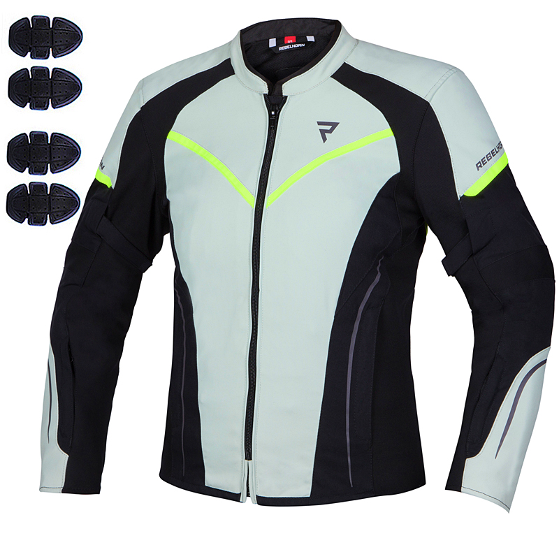 Dámska Moto Bunda Nepremokavé Chrániče