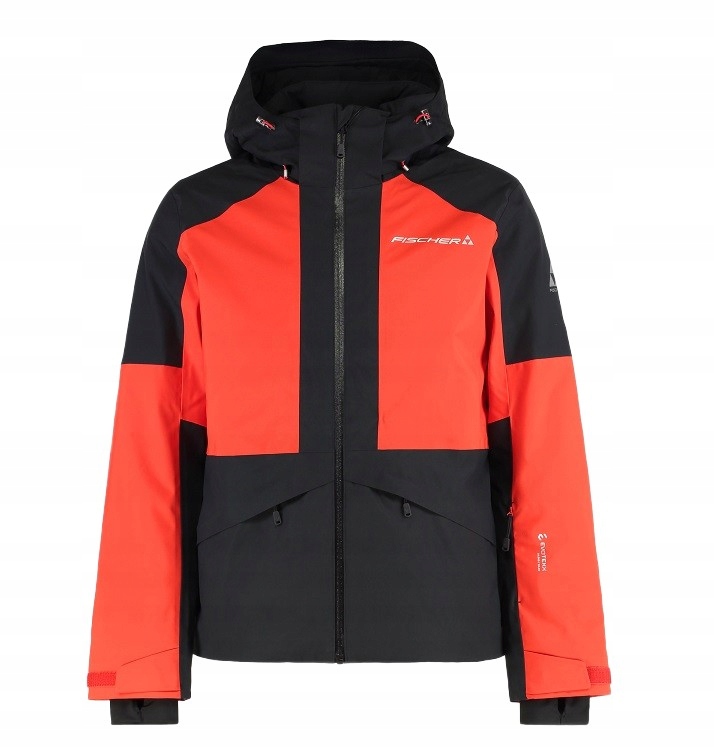 Kurtka narciarska męska Fischer Explorer Jacket 20.000 red & black S