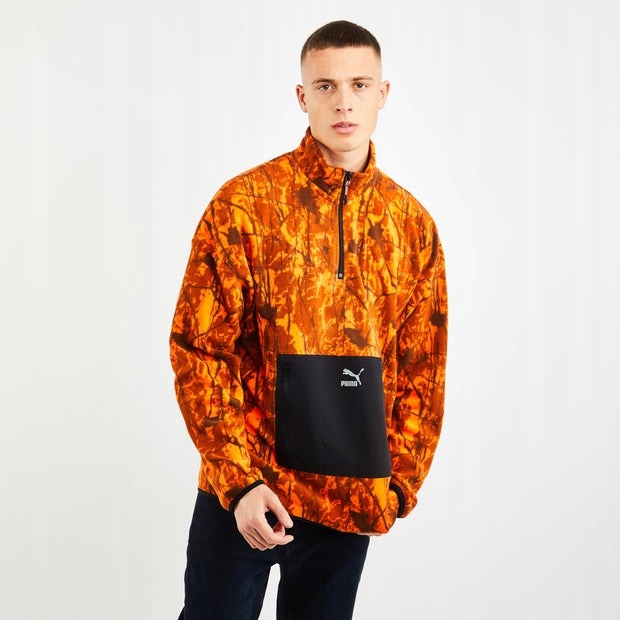 Pánská mikina Puma Double Vision All Over Print Hoodies|M