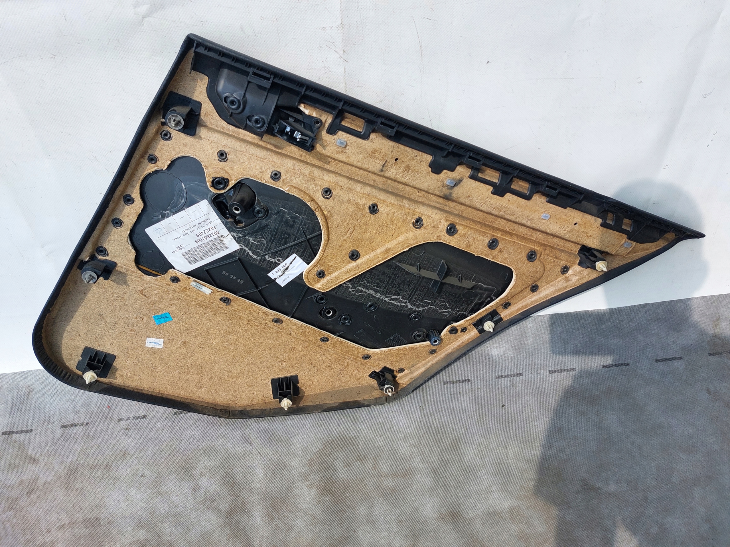 upholstery,side door left rear part BMW E46 sedan