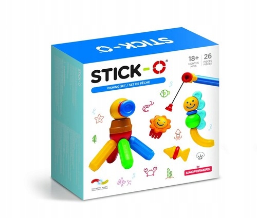 Stick-O. Zestaw wędkarski. 26 elementów