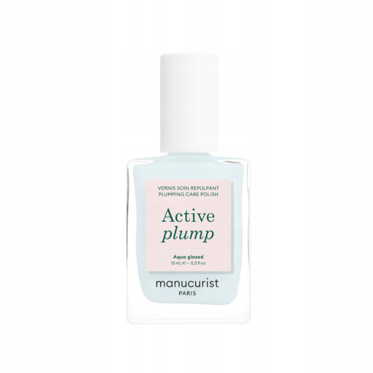 Manucurist Lak na nehty Plumb Aqua Glazed (Mléčně perleťový) 15 ml