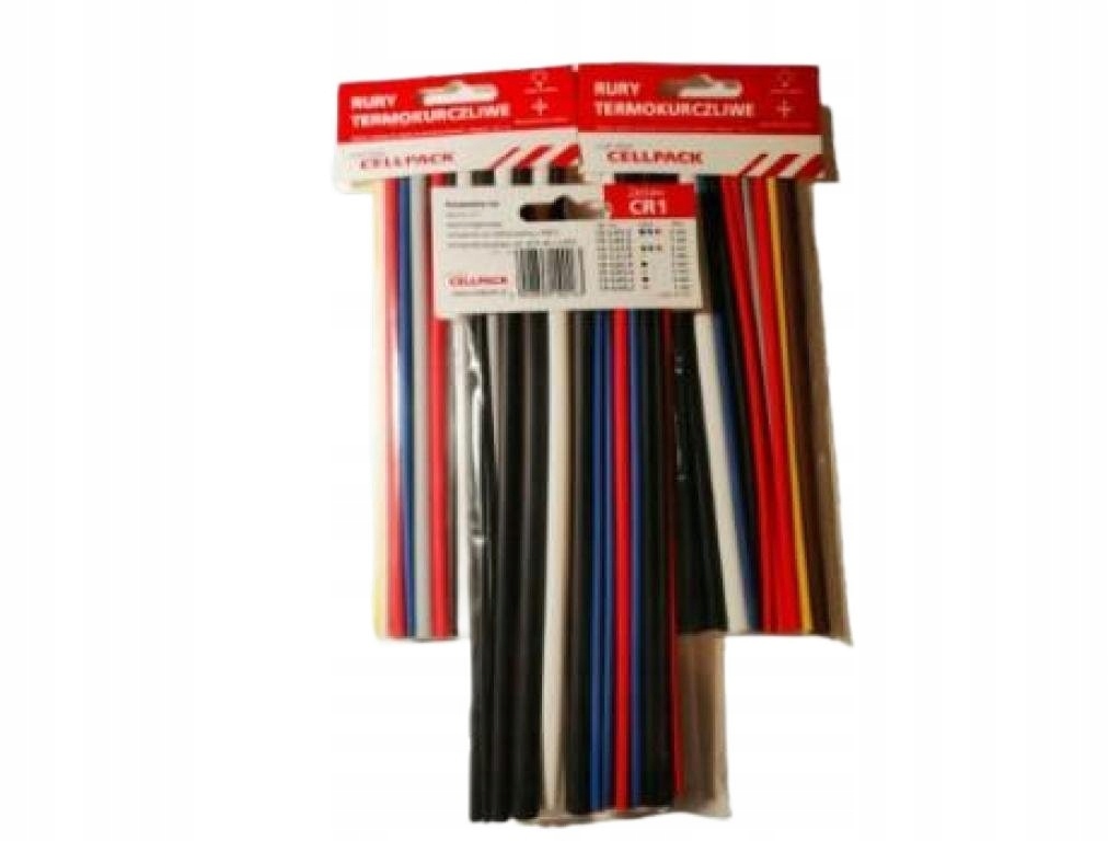 Rury termokurczliwe cienkościenne zestaw CR1 427635