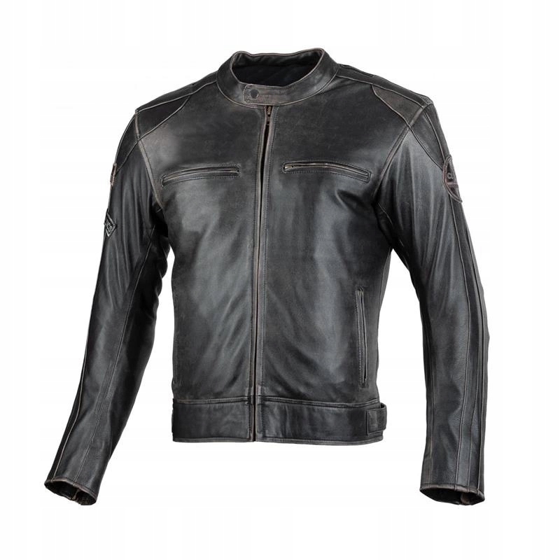 Kožená motocyklová bunda Seca Aviator II Black klasická pánska Darčeky