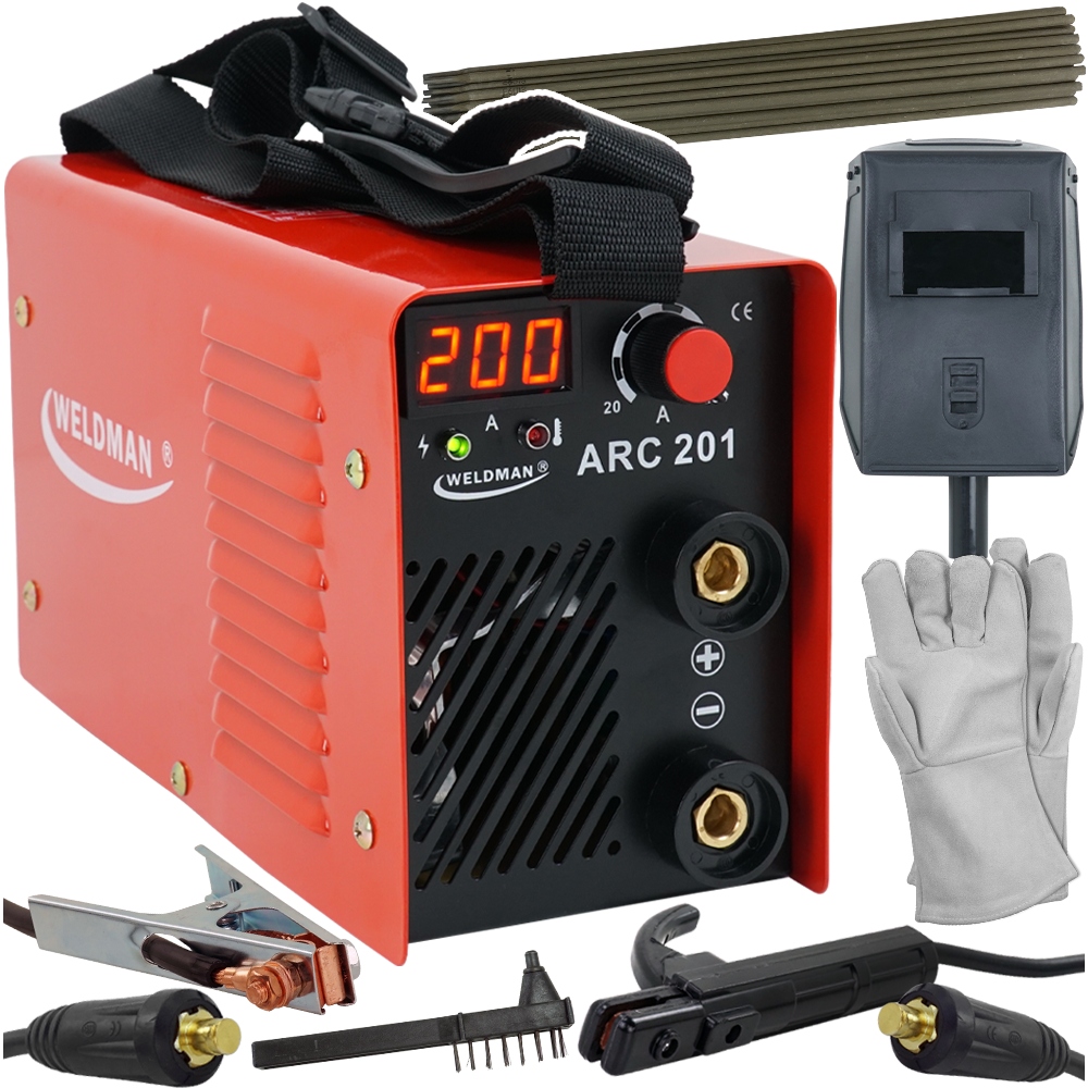 

Spawarka inwertorowa Mma Weldman 200A Igbt 230V