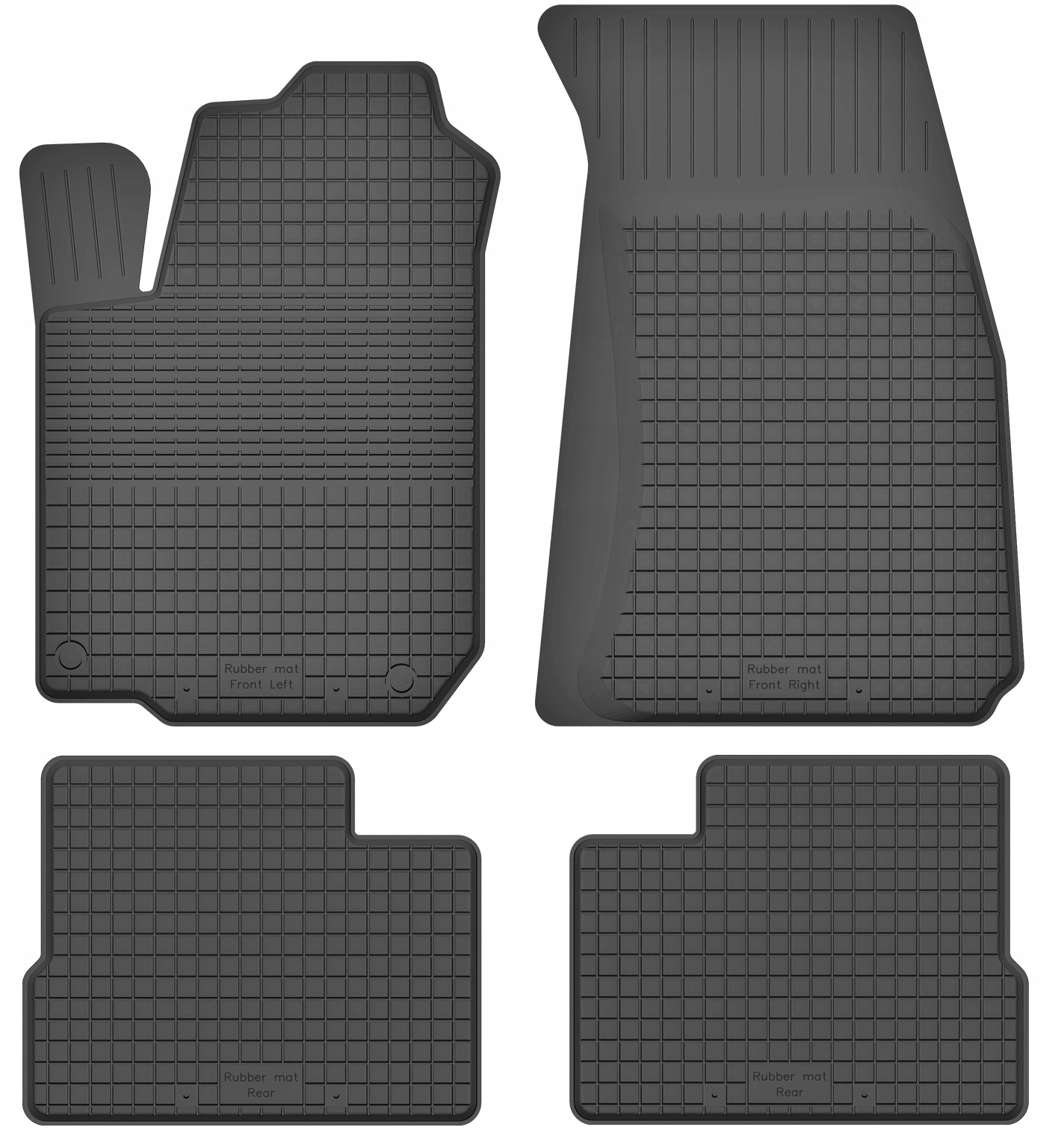 

Dywaniki gumowe wycieraczki do Fiat Bravo II 07-14