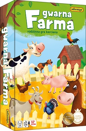 Gwarna farma Gra Planszowa Dla Dzieci Adamigo