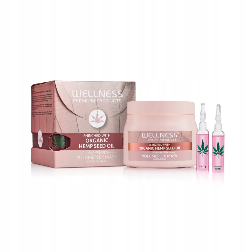 Wellness Premium Products VolumePLEX lehká maska pro jemné vlasy 500 ml