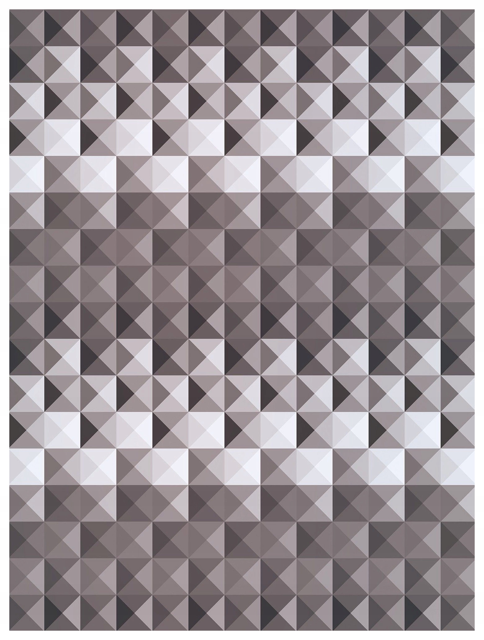 Tapeta Geometrické šedé trojúhelníky minimalismus skandinávský loft 206x275