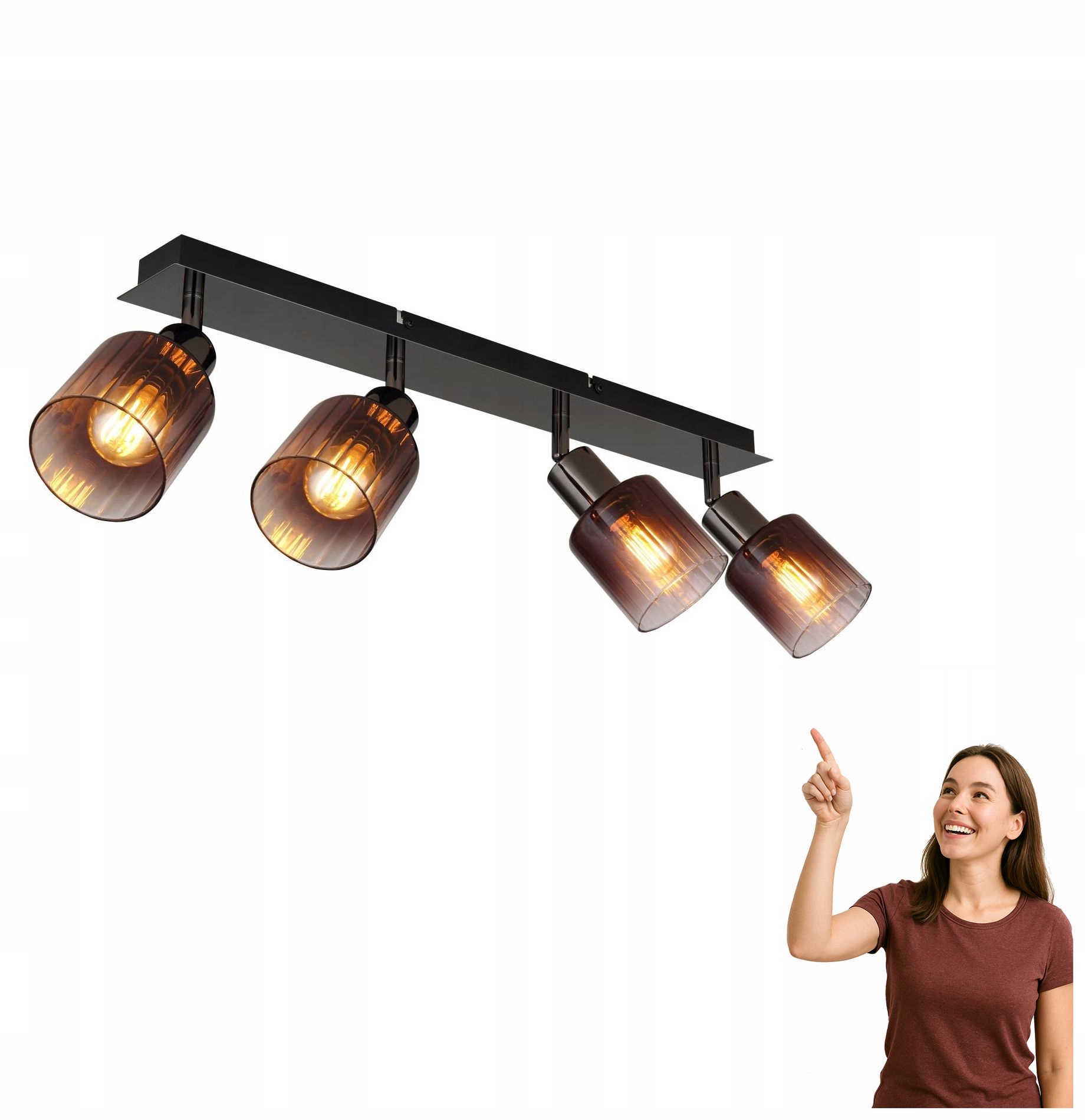 Lampa reflektor spot Satella 54313-4 Globo