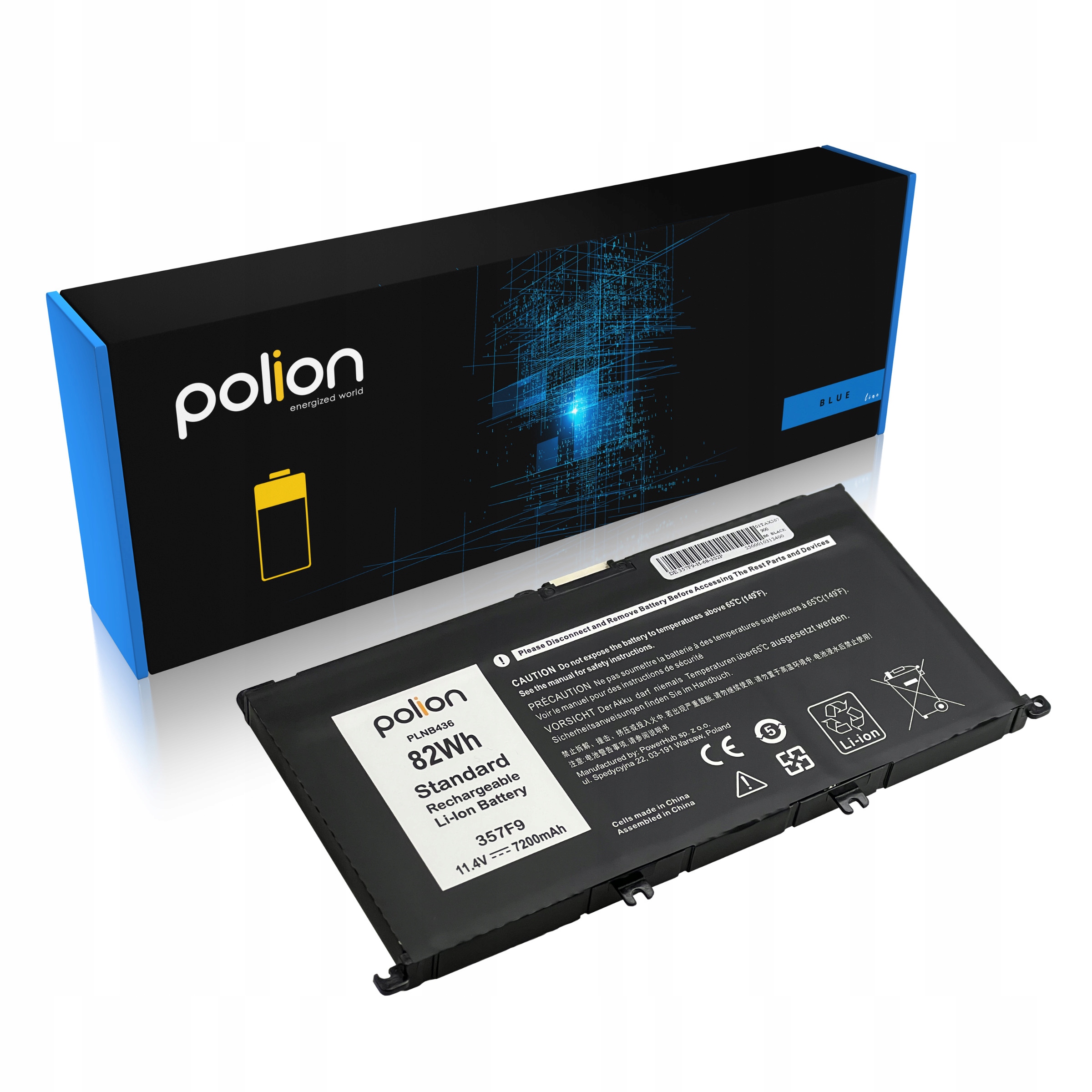 Baterie 357F9 pro Dell Inspiron 15 7557 7559 7567 3779