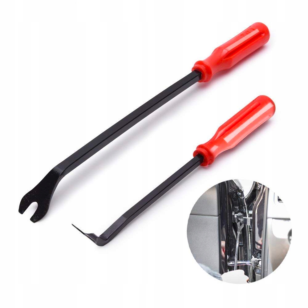 ŚCIĄGACZE do DEMONTAŻU TAPICERKI RADIA PLASTIKÓW Rodzaj łom