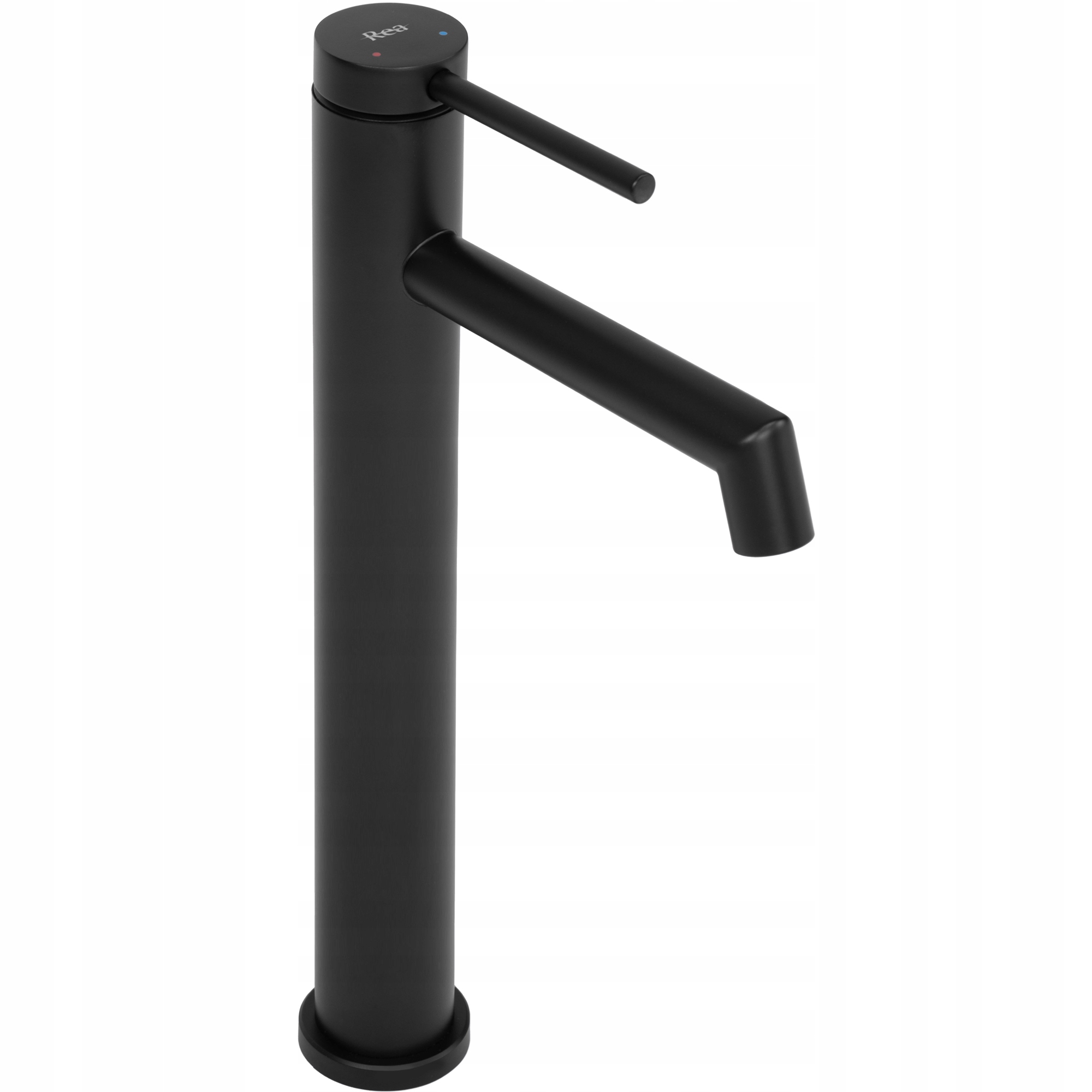 Umyvadlová baterie Foss černá matná vysoká na desku Rea