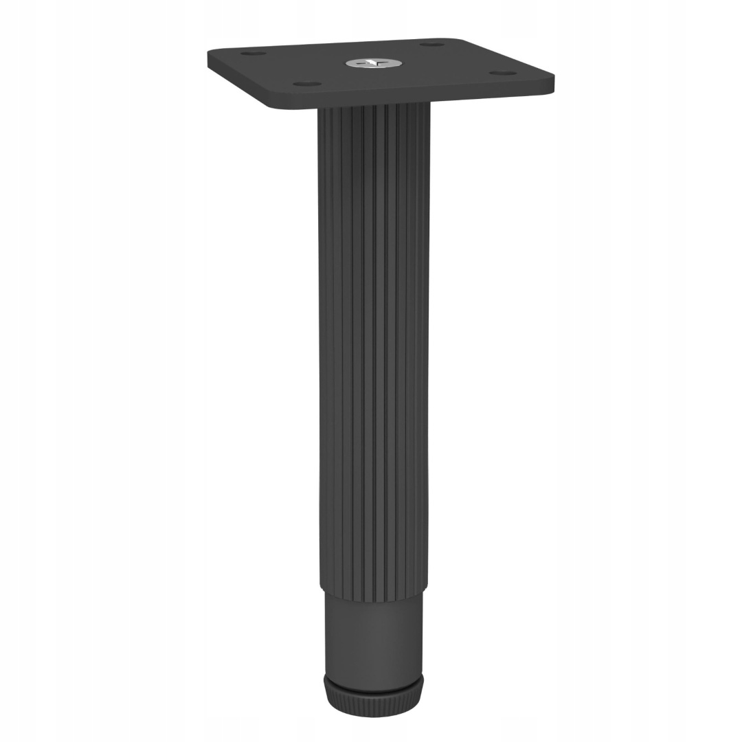 

Noga Meblowa Z-4620 H-150 Anoda Czarna Czarny Mat