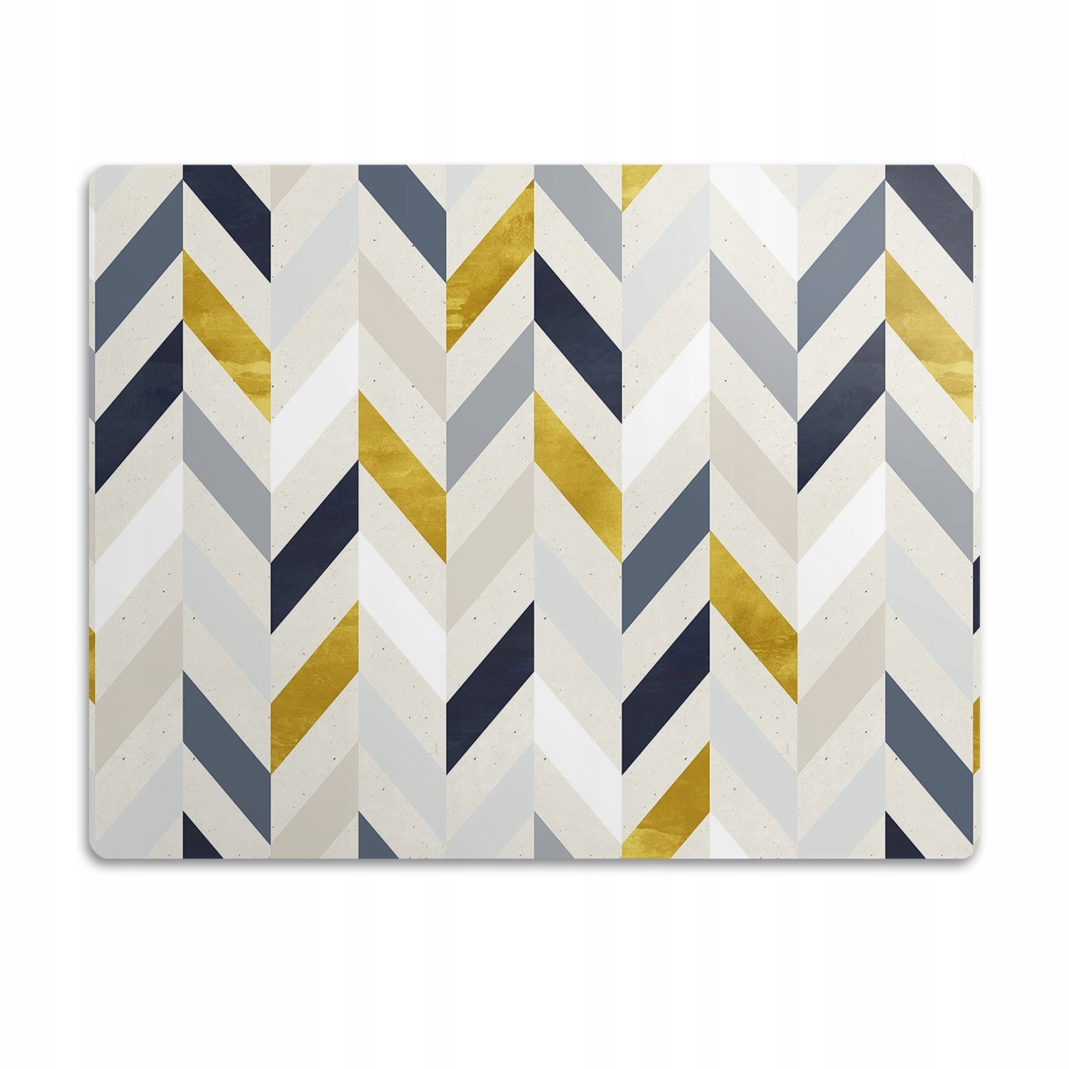 Levně Voděodolná podložka pod misku Barevné vektory 90x60